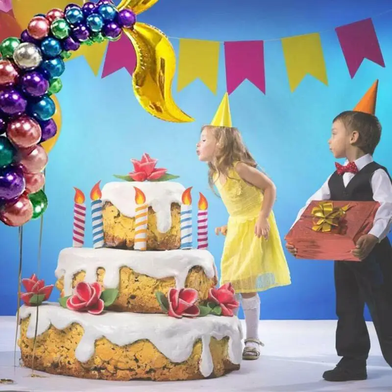 44PCS Mermaid Tail Balloons Shaped Latex Balloon For Birthday Party Wedding Festival Decor Garland Arch Set | Дом и сад