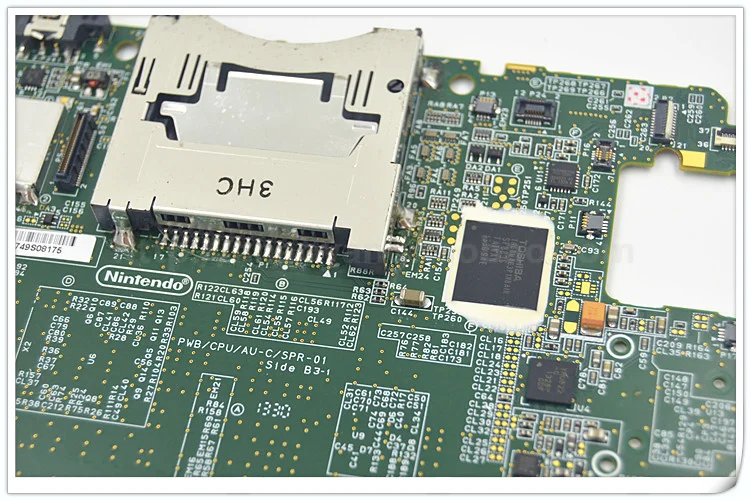 Original usado placa-mãe para 3dsxl 3ds xl