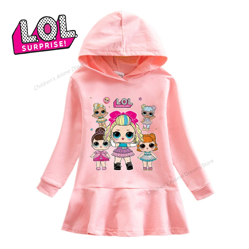 Оригинальная юбка LOL Surprise Doll хлопковая одежда детское платье подарок на день
