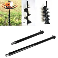 3050cm extension auger bit extended length drill bits for hole digger earth augers plant garden tool