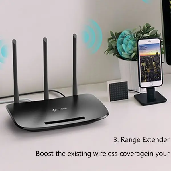 Беспроводной маршрутизатор TP LINK TL-WR940N 450M с английской прошивкой для домашних сетей и репитеров TPLINK.