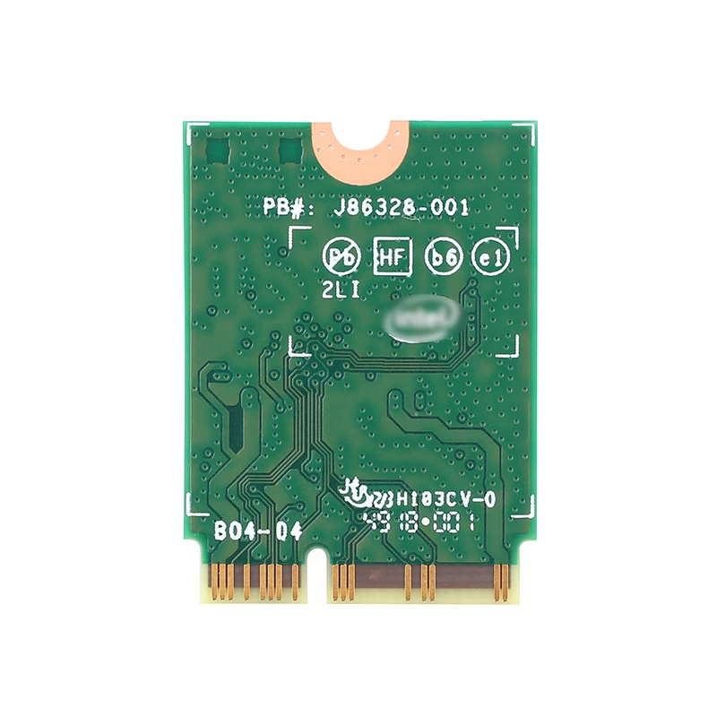 Беспроводной сетевой адаптер Wi Fi WLAN 2400 Мбит/с для AX201 AX201NGW NGFF M.2 Key E CNVIo2 с BT5.0