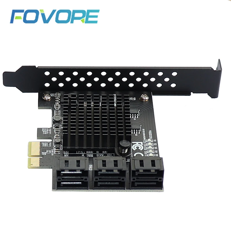адаптер sata pci e 6 портов sata 30 3 iii адапте