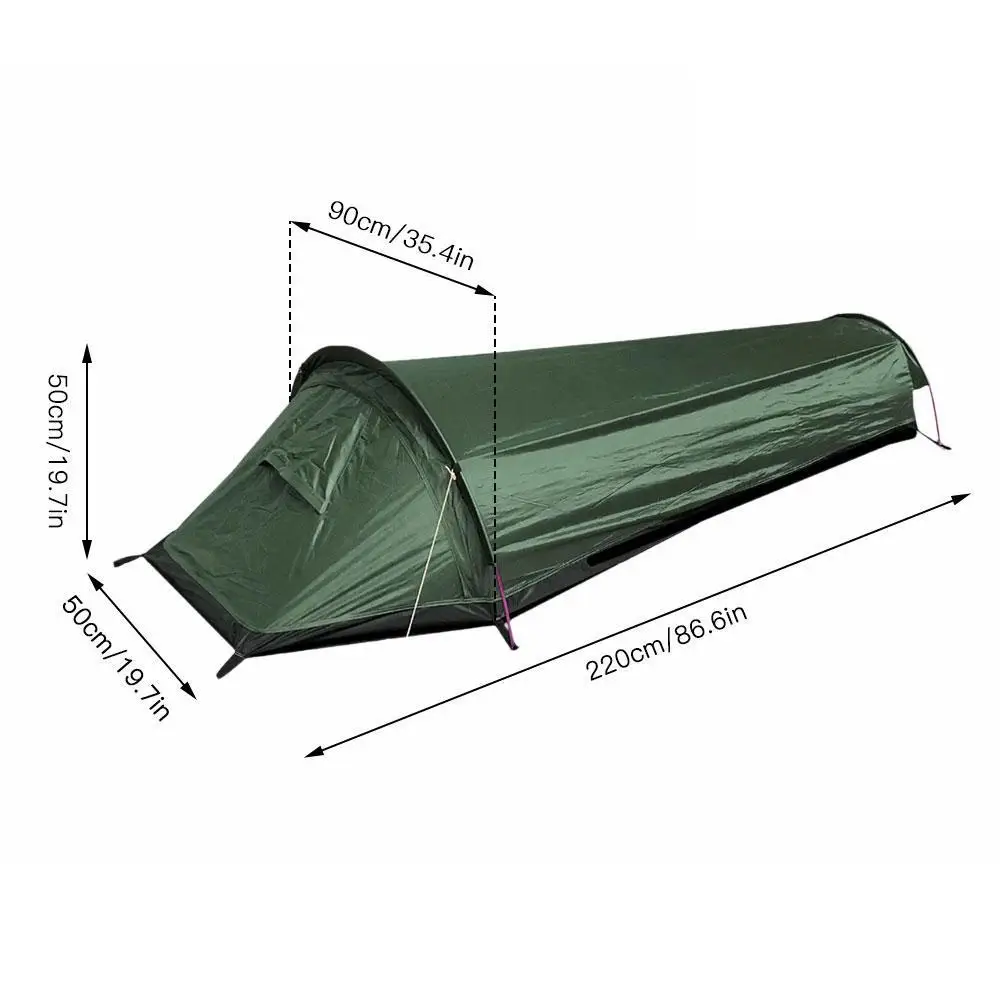 

Backpacking Tent Outdoor Camping Sleeping Bag Tent Mat Person Single Lightweight Tent Accessories Supplies For Camping Outd G7Y4