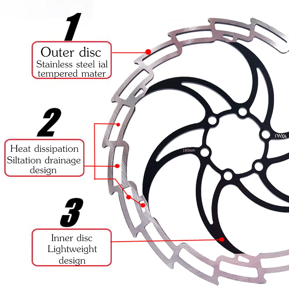 VXM супер светильник кие велосипедные гидравлические дисковые тормозные роторы