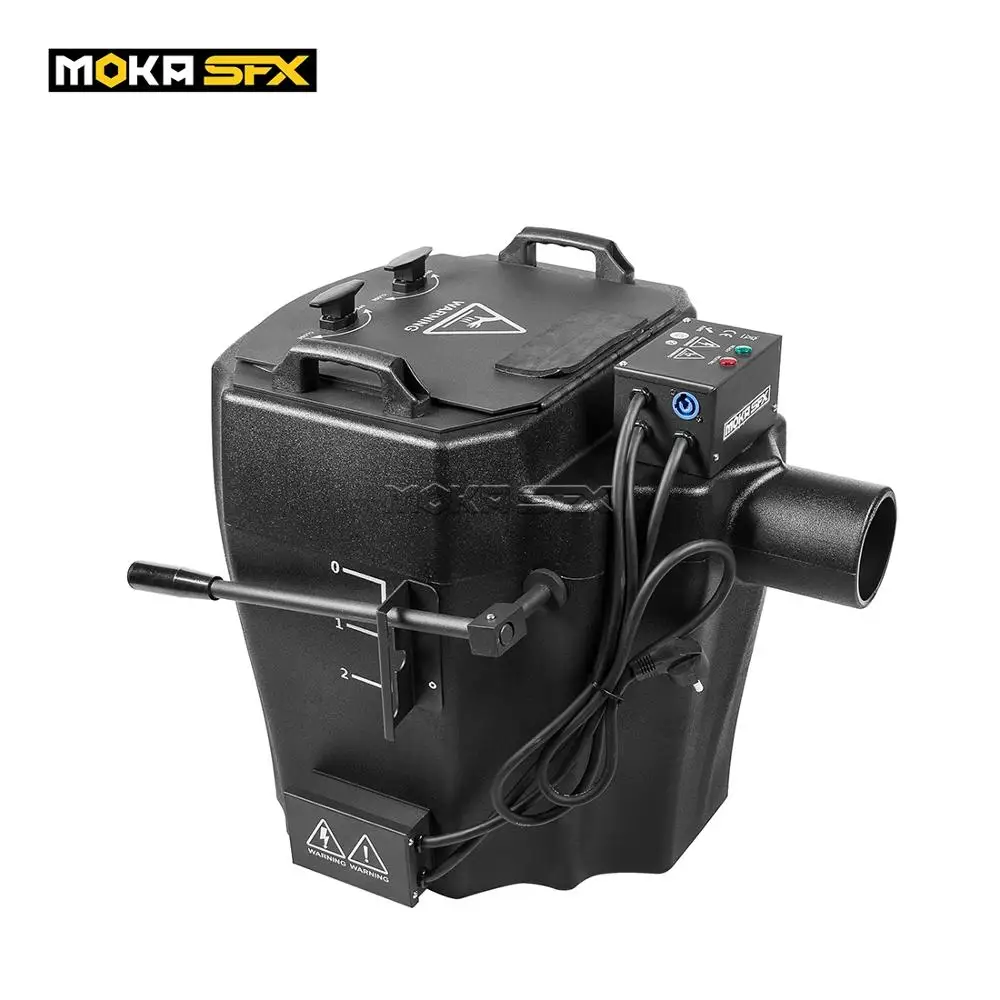 6000 Вт машина для сухого льда с футляром полета и соплом дыма сценический эффект