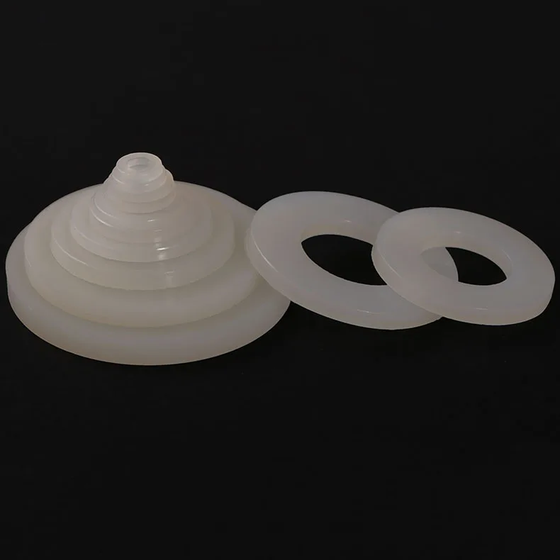 Белая черная нейлоновая пластиковая плоская шайба/Водонепроницаемая