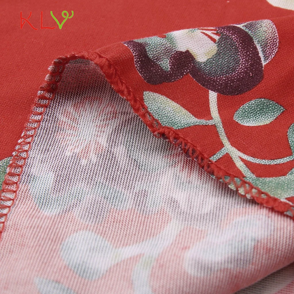 Летнее платье Винтаж синий Цветочный принт короткий рукав Макси платья