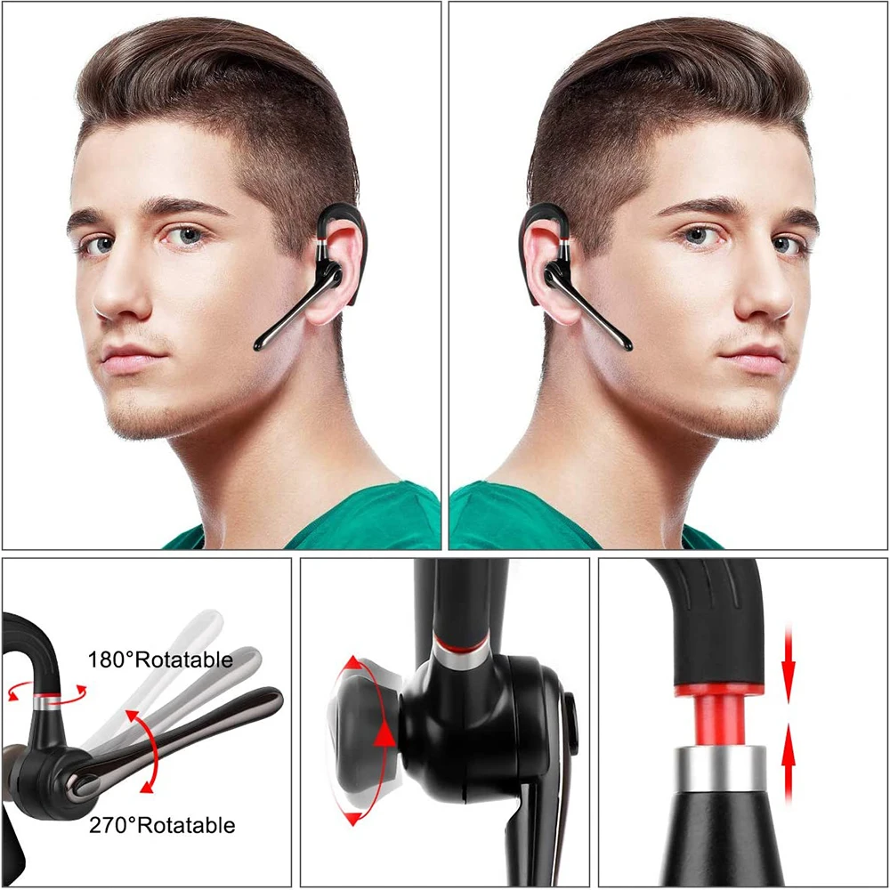 Bluetooth гарнитура CSR 5 0 с шумоподавлением микрофоном|headphones with mic|wireless earphone headphoneearphone