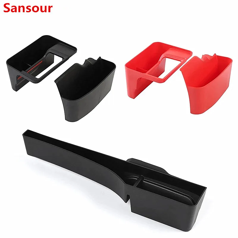 

Sansour Stowing Tidying for Jeep Wrangler JL 2018+ ABS Car Gear Panel Side Storage Box for Jeep Wrangler JL 2018+ Accessories