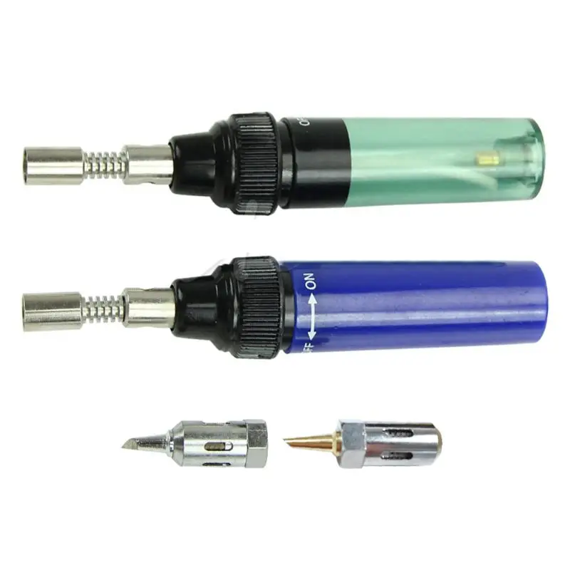 

2021 New 1300°C Butane Gas Blow Torch Soldering Iron Cordless Welding Pen Burner