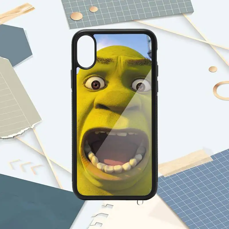

Cartoon Moive Shrek Coon Phone Case PC for iPhone 11 12 pro XS MAX 8 7 6 6S Plus X 5S SE 2020 XR
