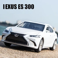 132 lexus es300h alloy car model diecast toy vehicles metal toy car model simulation sound and light collection kids toy gift