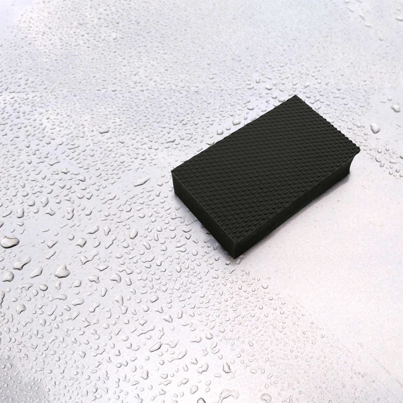 

Car Cleaning Sponge Brush Cloths Sponge Block Pad Paint Wash Clay before Polisher Wax for Car Detailing 2.0