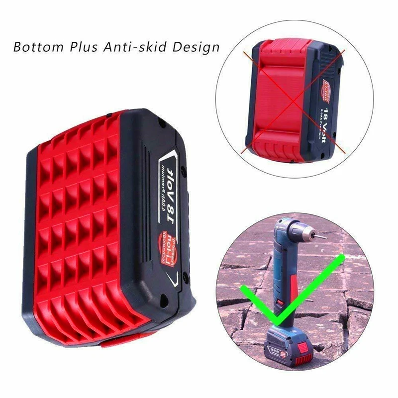 

2PCS18V 6000Mah Oplaadbare Lithium Ion Batterij Voor Bosch 18V 6.0Ah Backup Batterij Draagbare Vervanging BAT609, BAT609G BAT611
