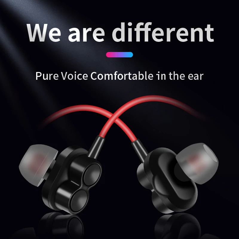 Новые наушники бас стерео HIFI музыкальные с микрофоном в уши Проводная гарнитура