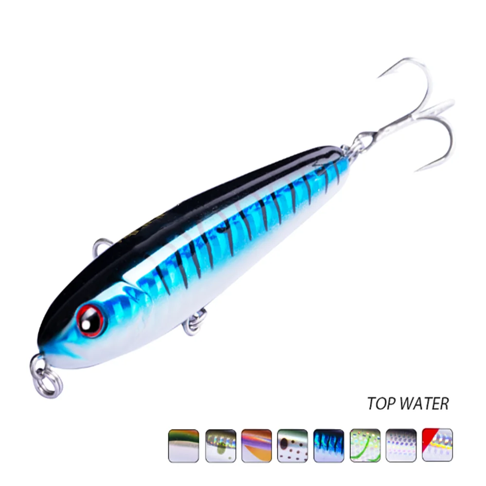 Рыболовная Приманка в соленой воде жесткая приманка-карандаш 75 мм 28 г Тонущая 0 5-1