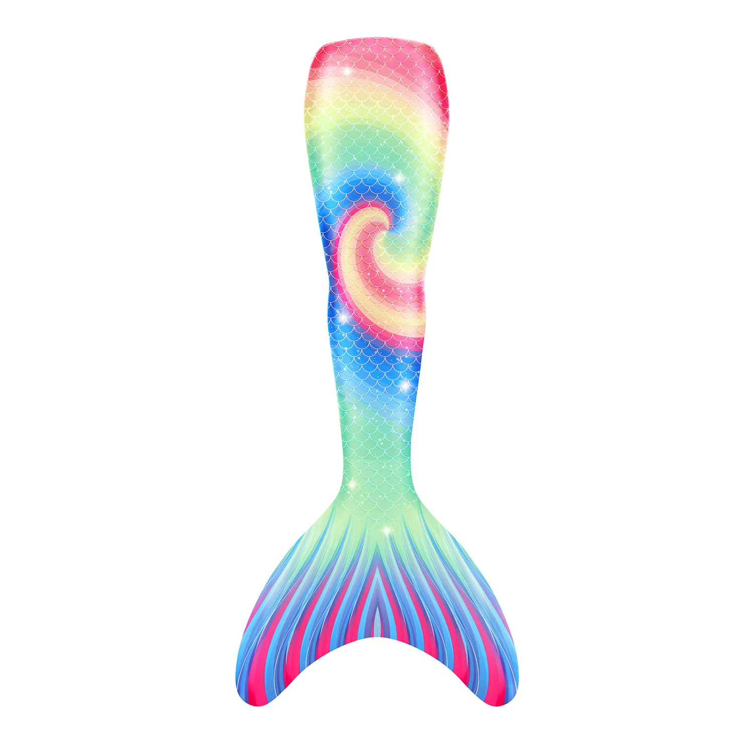 Детский и взрослый хвост русалки для девочек купальный костюм Шпилька волос