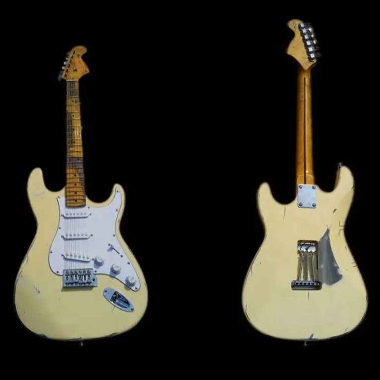 

vintage guitar high quality electric guitar made in china maple wood fingerboard 21 fret