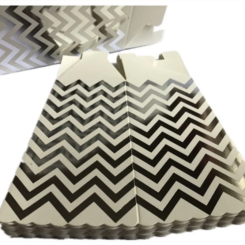 Серебряная бумажная попкорн Золотая посуда Золотые сумки фильм день рождения