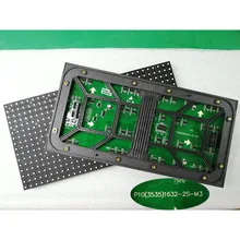 Светодиодный модуль 32*16 пикселей SMD 1/2S P10 наружный матричный