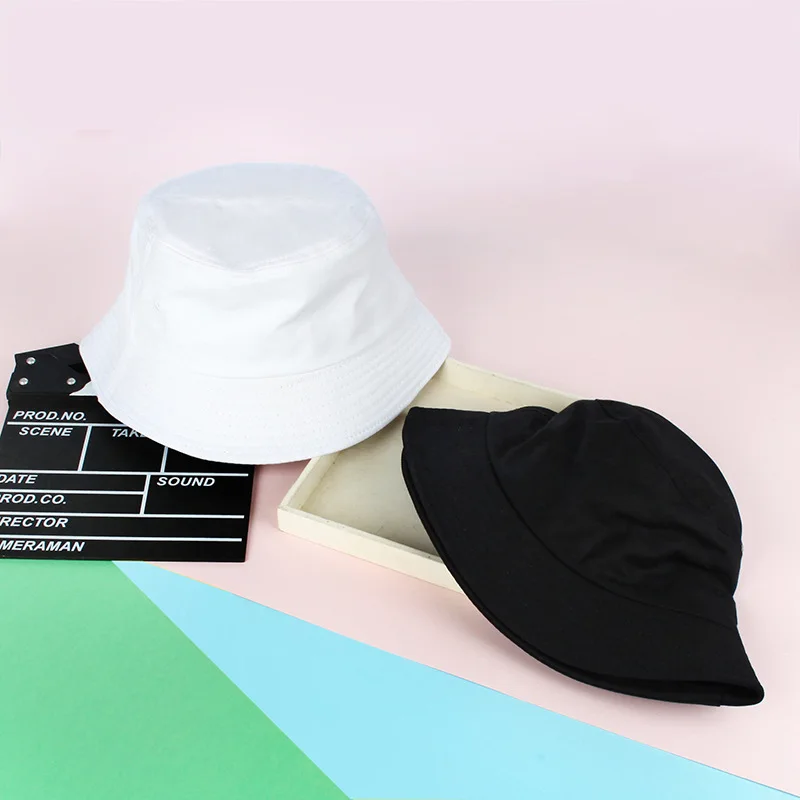

Ring Harajuku Bucket Hat Men Women K Outdoor Beach Sun Hat Black White Panama Fishing Fisherman Summer Sun Hat