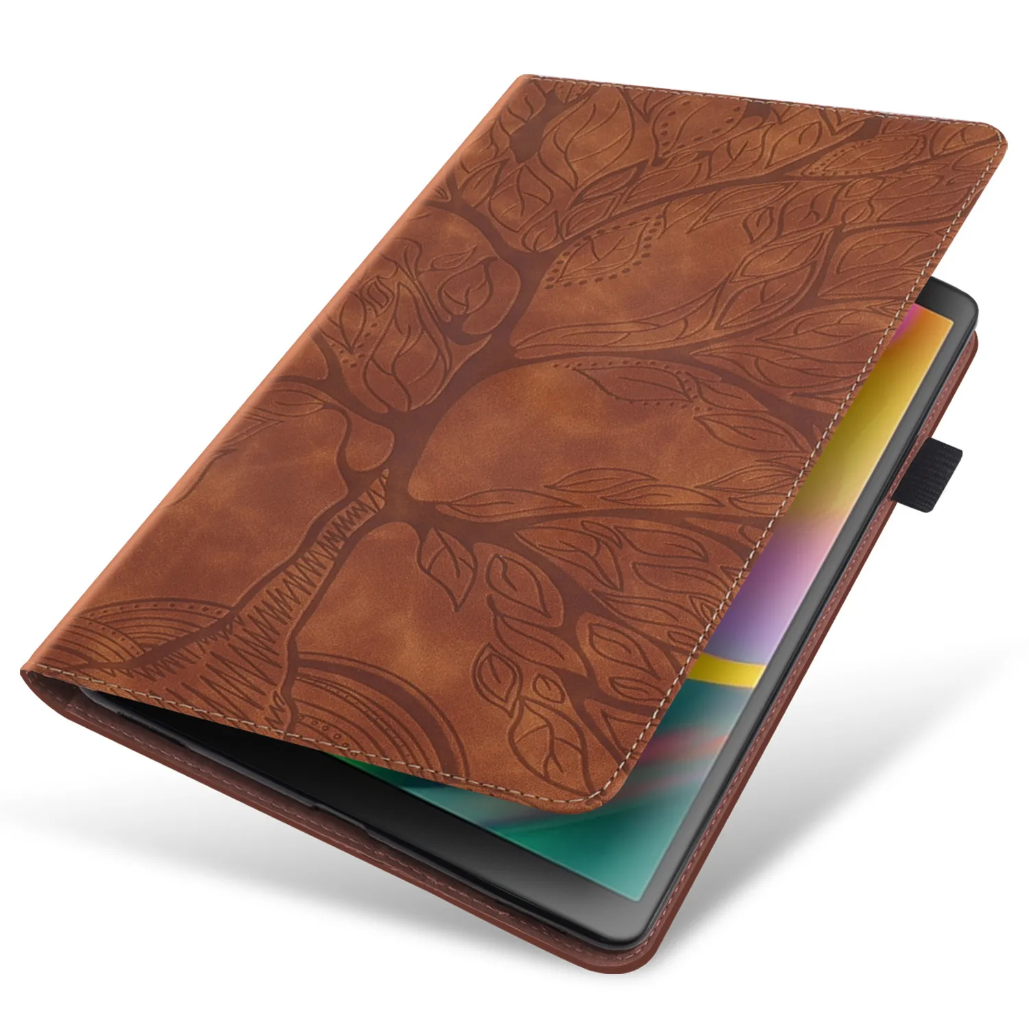 Чехол Fundas для Huawei MatePad 10 4 BAH3-W09 BAH3-AL00 с 3d-тиснением в виде дерева чехол планшета Mate