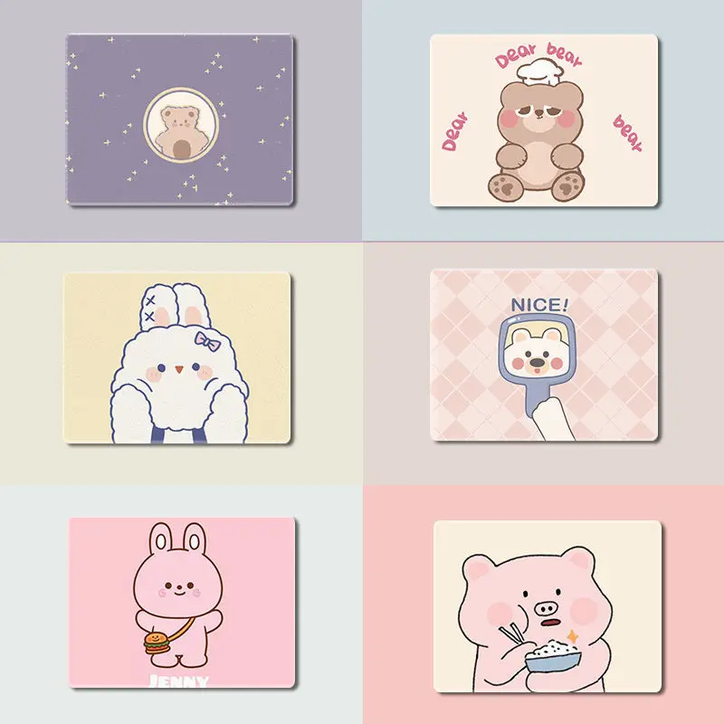 

Office Accessories Mouse Pad Cute Mat for Mouse Mice Kawaii Desk Pad Gaming Desk Mats Gamer Mousepad Cup Mat Keyboard Mat