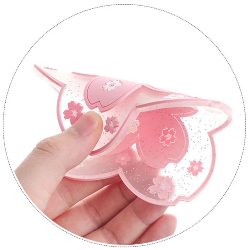 

Pink Sakura Silicone Mat Coster Home Table Mat for Kitcken Non-slip Anti-scalding Coffee Tea Cup Placemats for Table