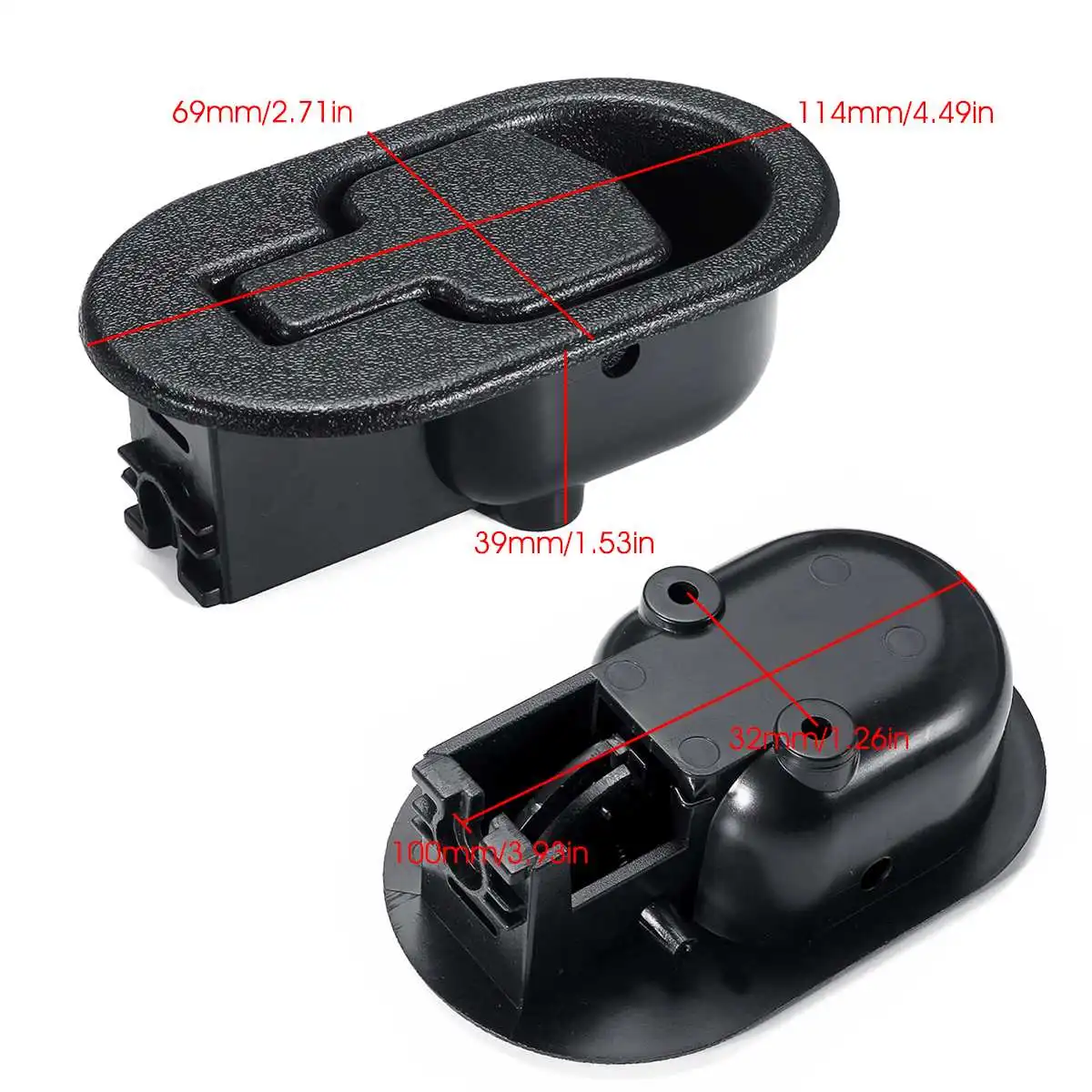 

Sofa handle reclining chair sofa sofa sofa release lever plastic release lever handle black cabinet handle replacement