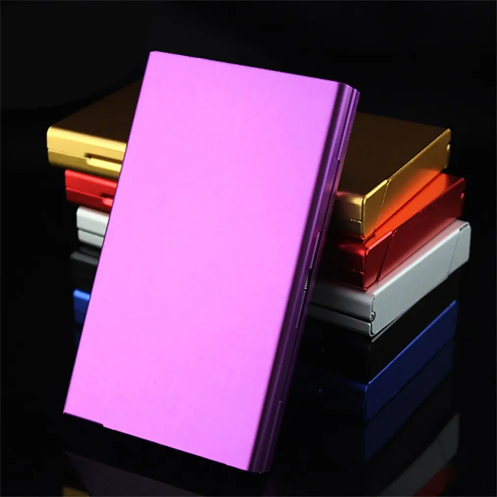 Лидер продаж, алюминиевый чехол для сигарет, чехол для сигарет, чехол для табака, держатель для сигар, карманная коробка, контейнер для хране...