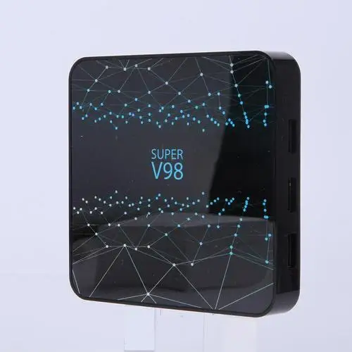 Wifi телевизионная коробка с Bluetooth 1080P Full HD спутниковый ресивер V98 RK3318 2G + 16G 32G Android 9 0