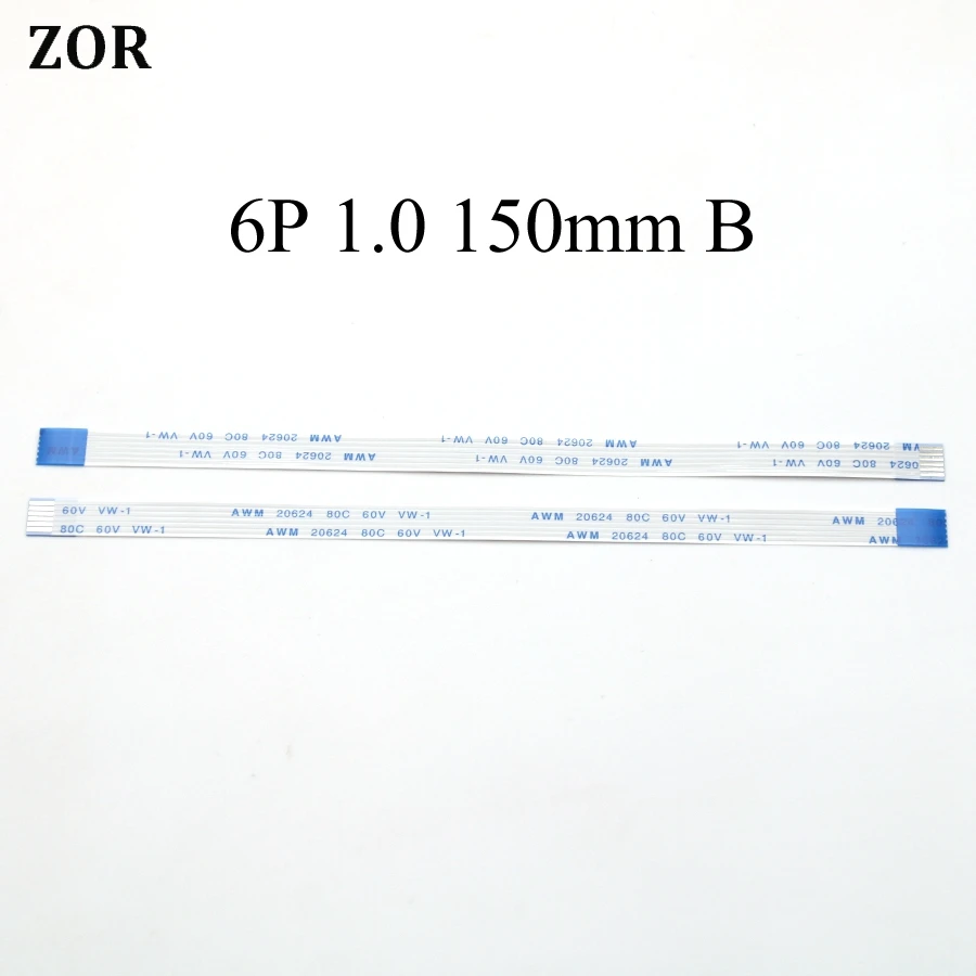

Плоский гибкий кабель FFC FPC, 1-3 шт., 6 контактов, 1,0 мм, Шаг 6, B, обратная длина 150 мм, ширина 7 мм, 6 p, ленточный гибкий кабель