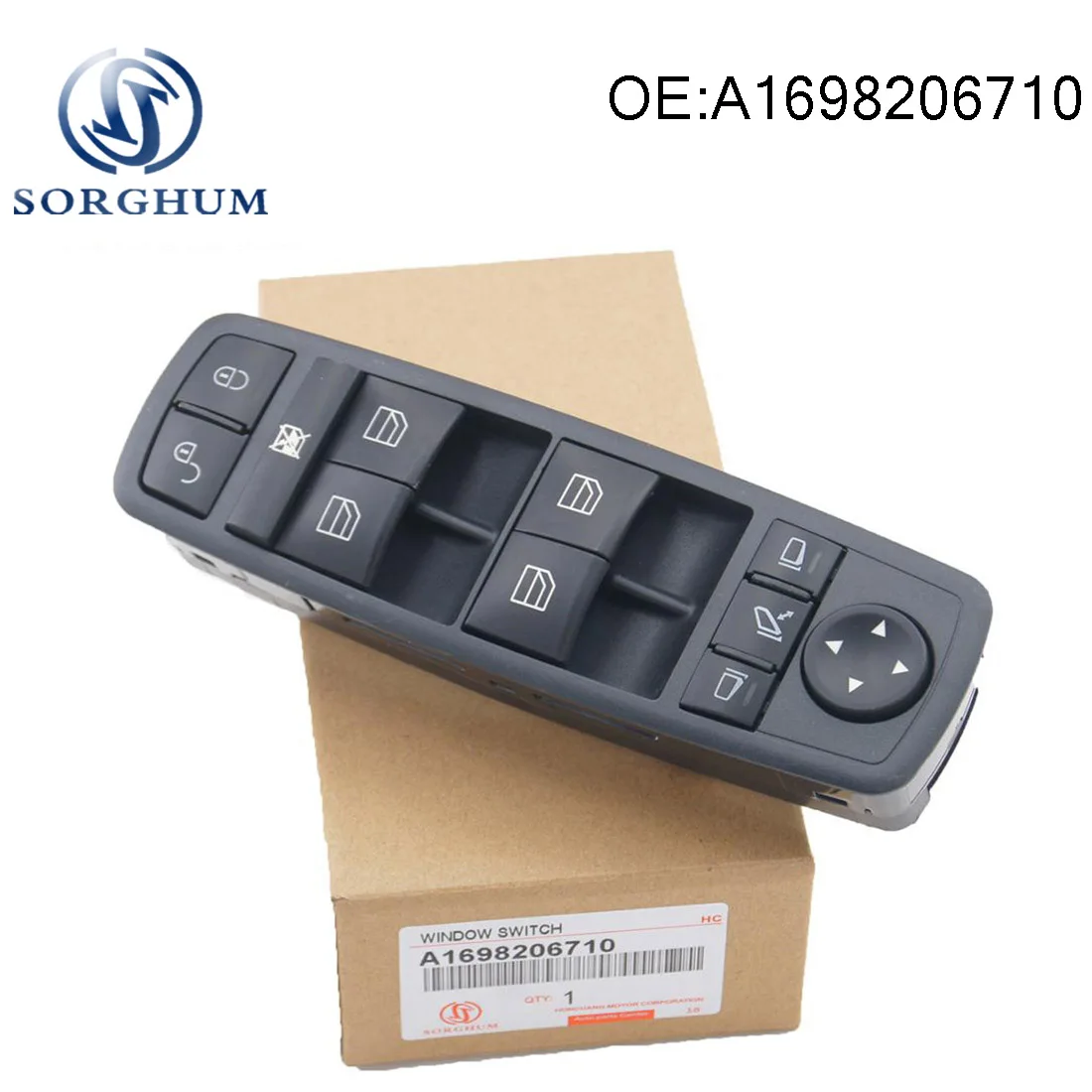 Новый A1698206710 1698206710 передний левый переключатель блокировки окна для Mercedes Benz B Klasse