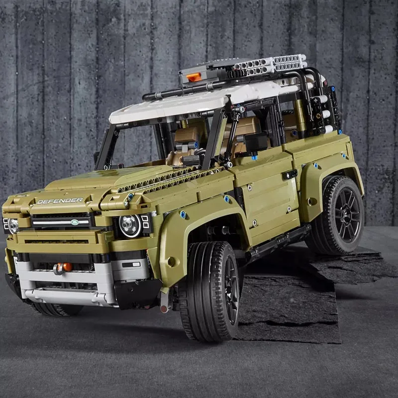 New Guardian внедорожный автомобиль Land Car Rover Fit leinglys Technic Defender 42110 модель строительные