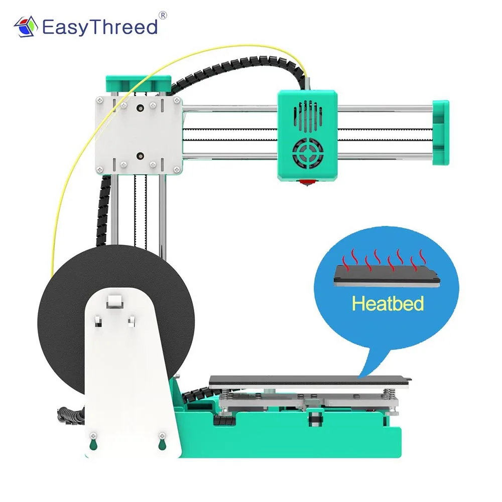 Easythreed X4 150X150mm LCD FDM mini 3D Printer LCD 3D Printer 3DPrinter With Heated Bed