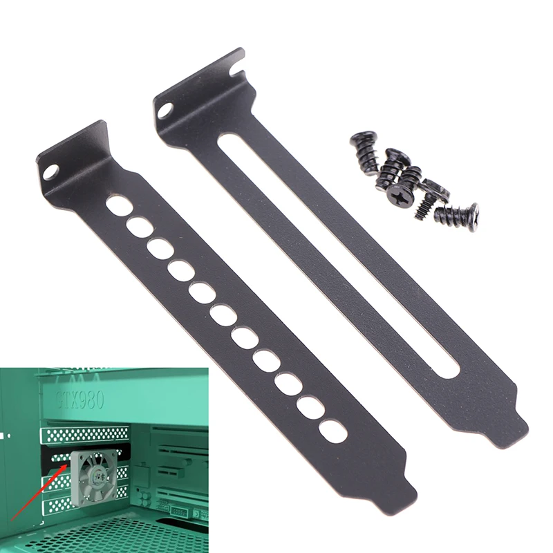

PCI Bit Fan Cooling Bracket Graphics Card Cooling Side Blowing Fan Bracket