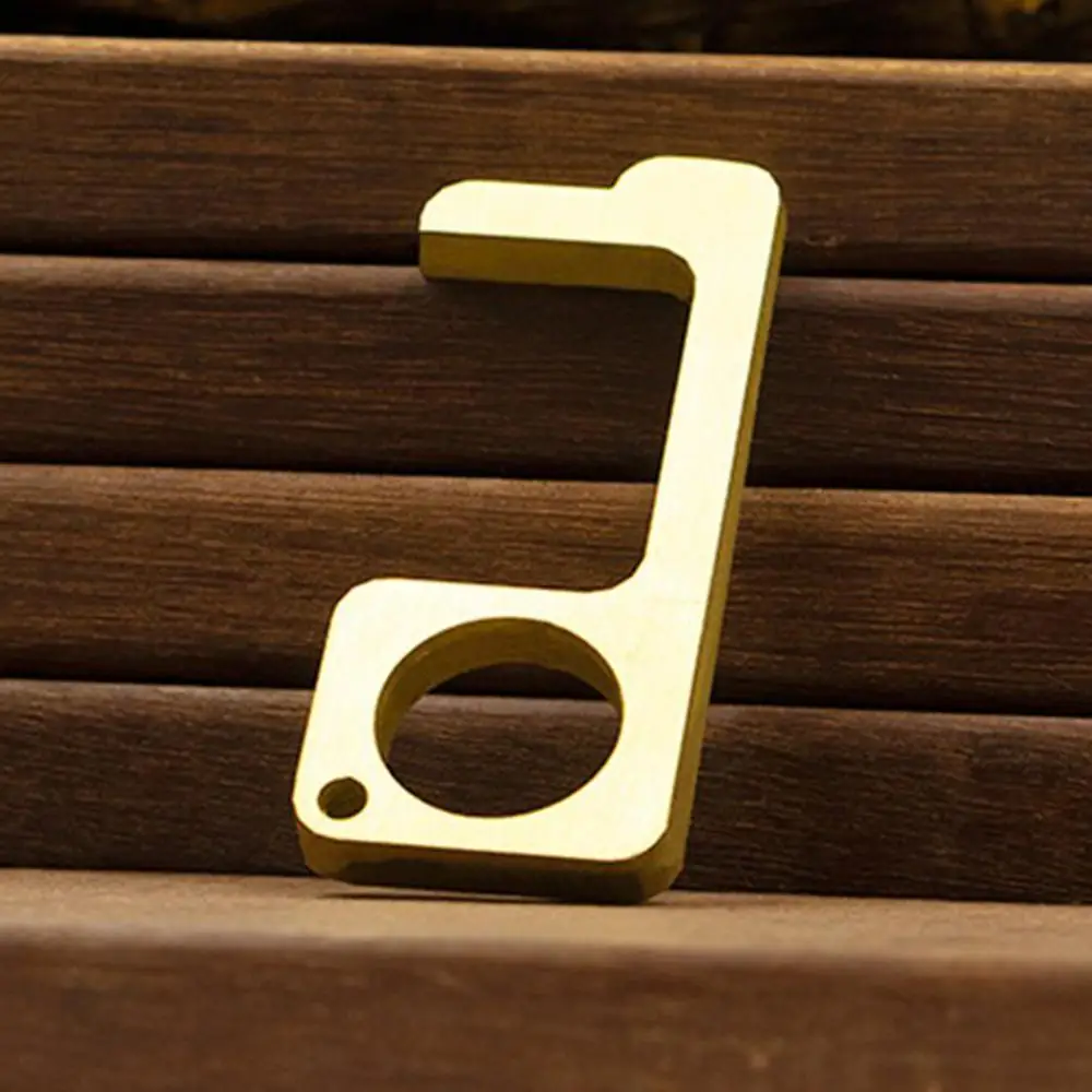 Портативный пресс инструмент для лифта гигиена ручная Антимикробная сплав EDC