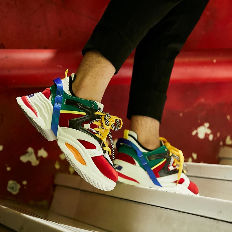 Мужская обувь унисекс кроссовки прогулочная легкая на шнуровке со средним