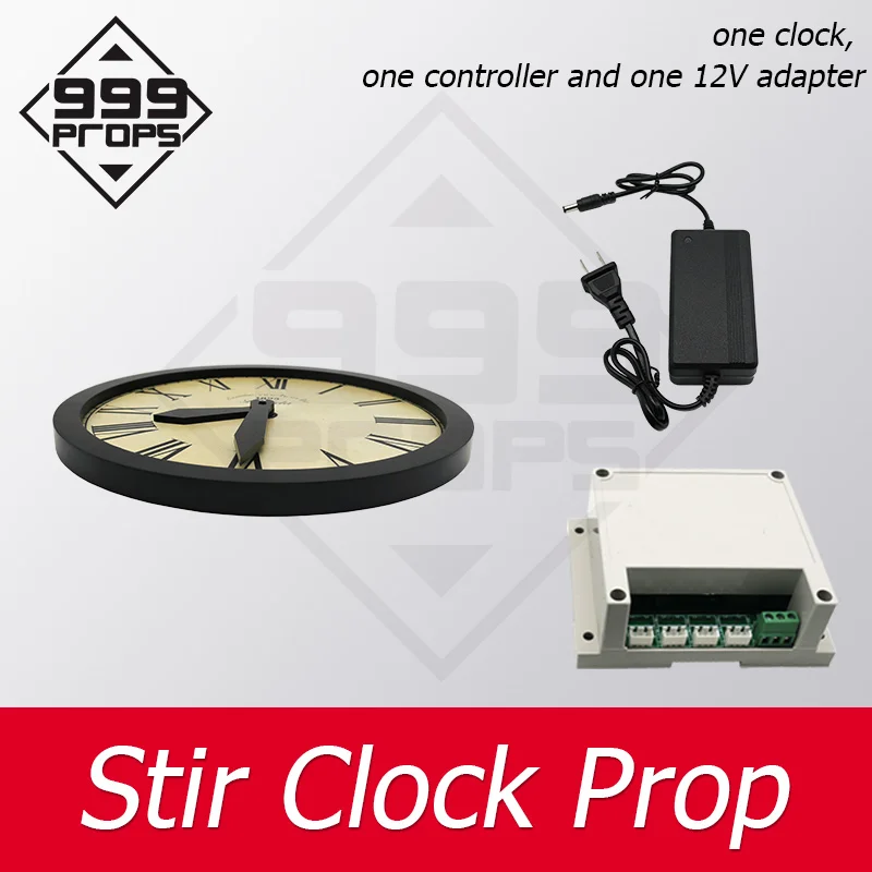 Wall Clock Escape Game move the clock in specified time to unlock room escape 999PROPS | Безопасность и защита
