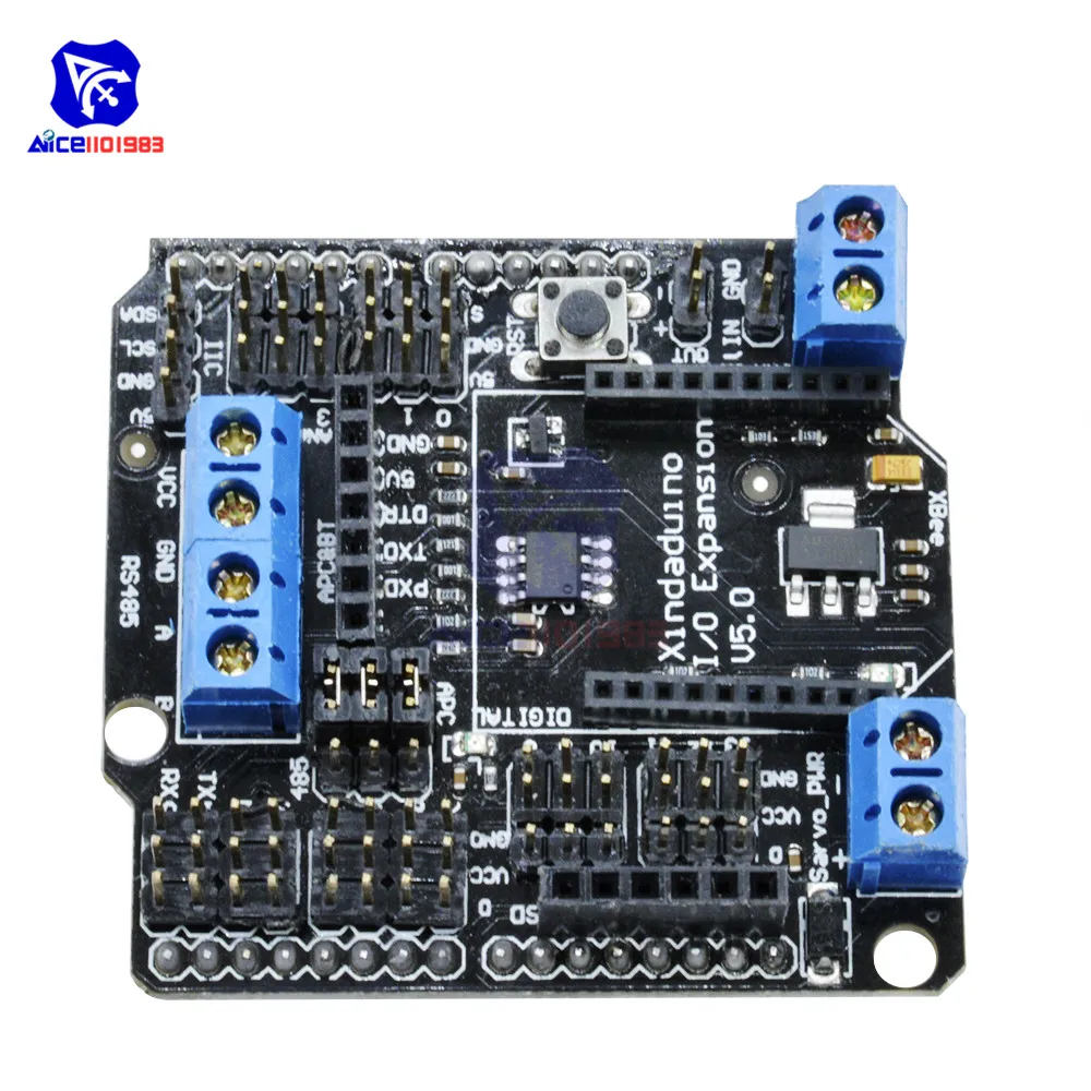 Расширительный модуль датчика ввода/вывода diymore V5.0 Xbee макетный щит RS485 V5 Для