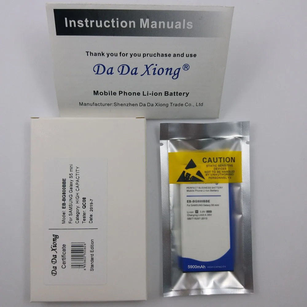 5900 мА/ч EB BG800BBE запасная аккумуляторная батарея для Samsung GALAXY S5 мини G870 SM G800F G800H|battery