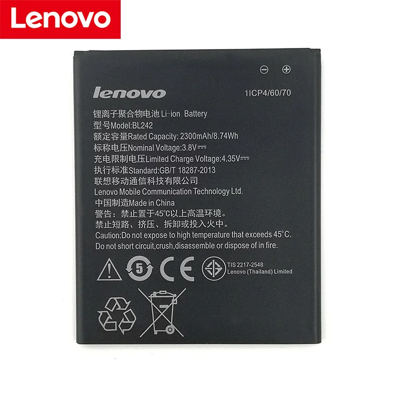 В наличии Новый BL242 батарея для Lenovo K3 K30 W T A6000 A3860 A3580 A3900 A6010 A6010Plus мобильного