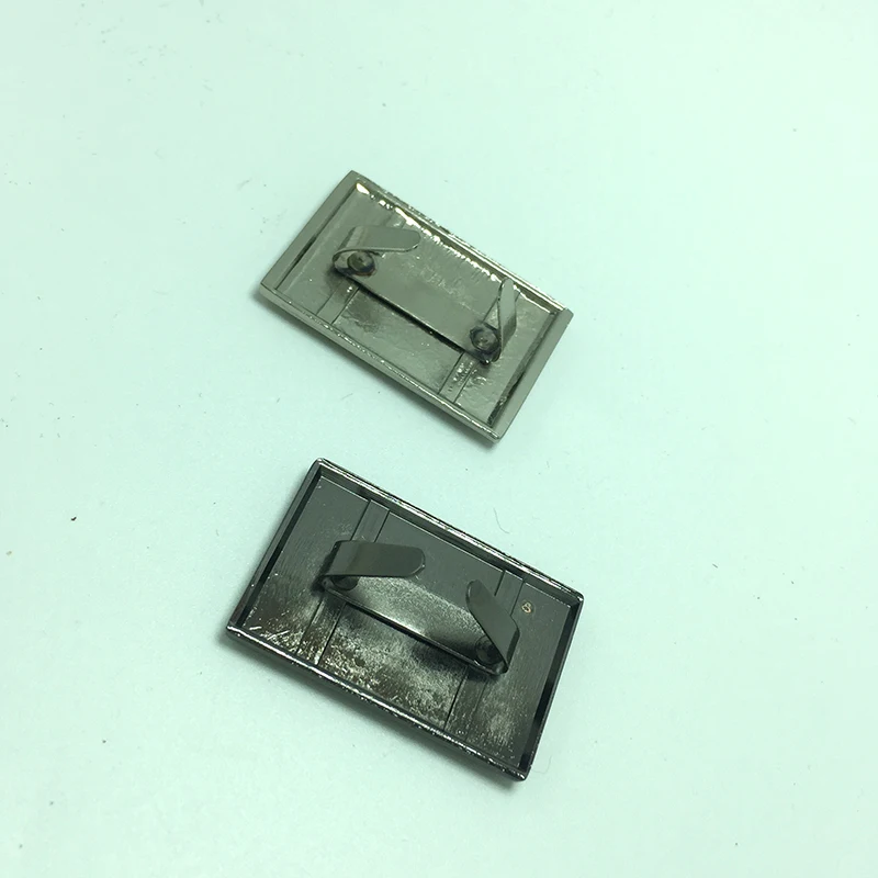 Светло золотой металлический бирка для кошелька бирки с логотипом именной