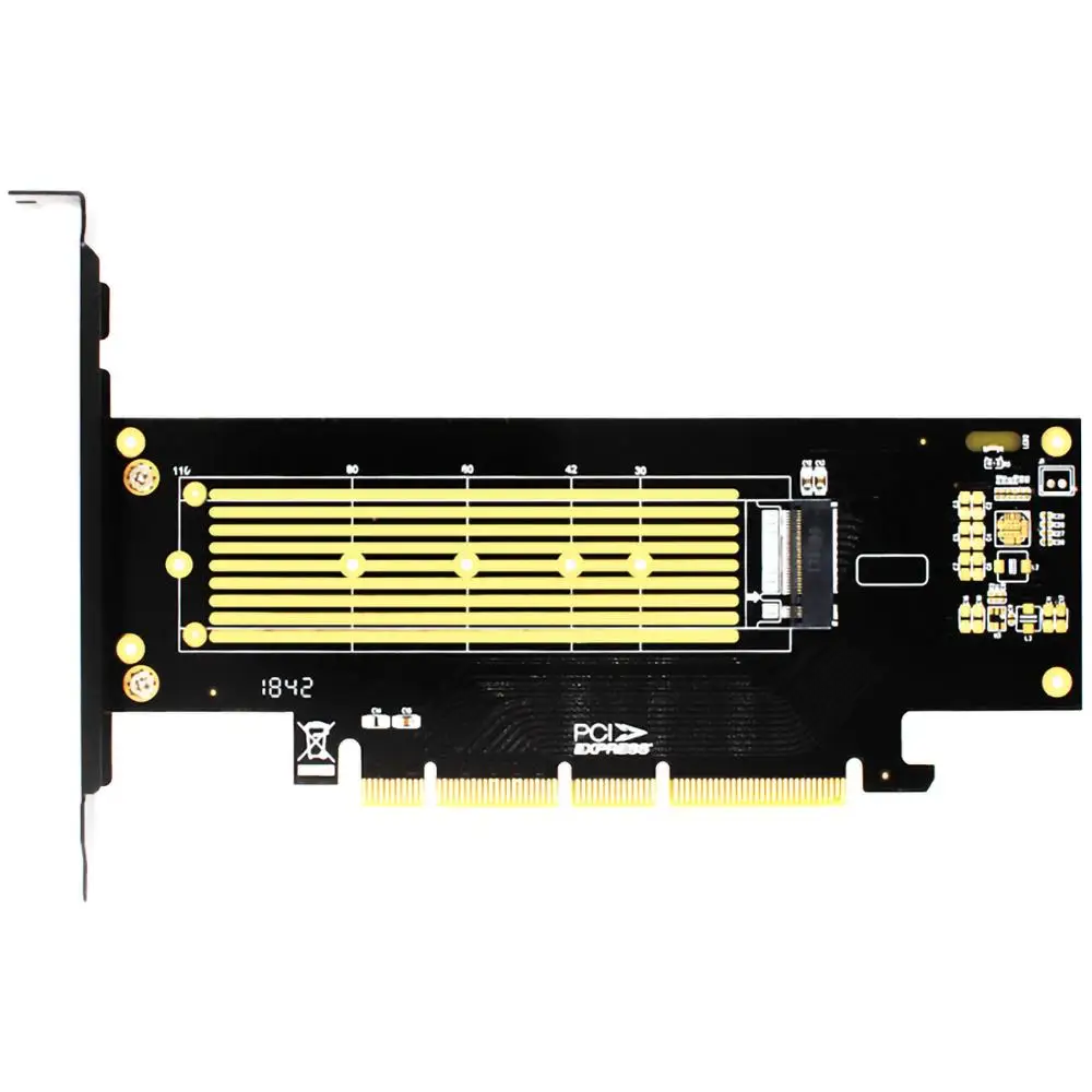 JEYI SK18 для NVME Riser Card M.2 Плата расширения NVMe PCIE X4 X16 поддержка 2230 22110