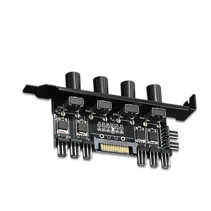 JSY105-107 разъем шасси регулятор вентилятора 8-ми канальный вентилятор компьютера