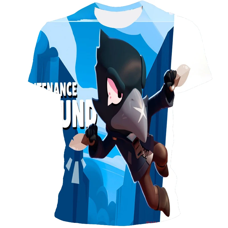 

2021 Popular Style Men's T-shirt 3D Printing Animal Three-dimensional T-shirt Short Sleeve Funny Design Casual Top