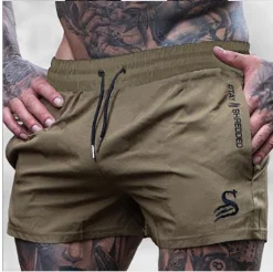 Новый летний тренд мужские шорты для фитнеса пляжного досуга бега