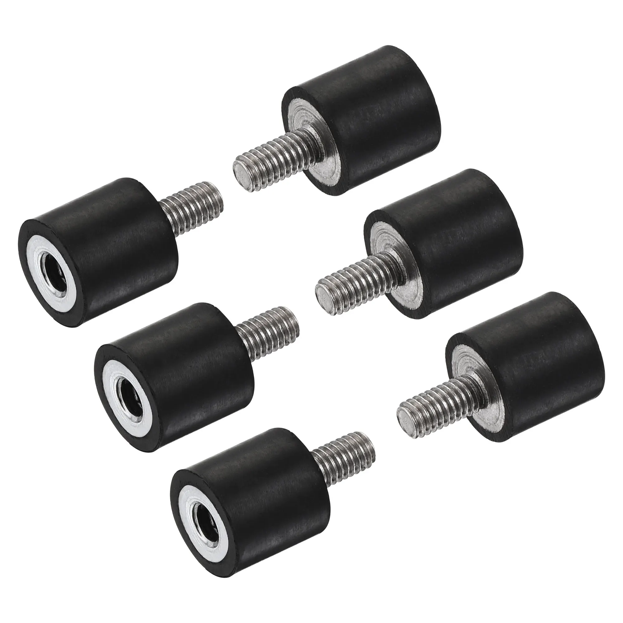 

Uxcell M3 Rubber Mounts Male/Female Shock Absorber, D8mmxH8mm 6 Pcs