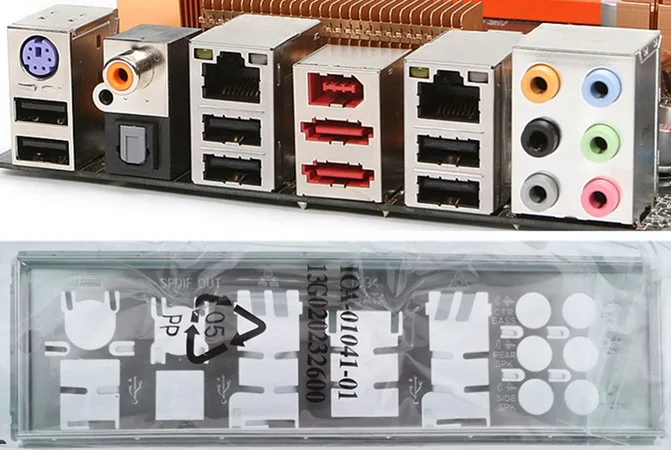 

Новая задняя панель I/O для материнской платы P5K WS P5K64 WS, бесплатная доставка